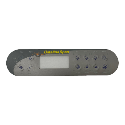 GL8000 Control Panel Overlay