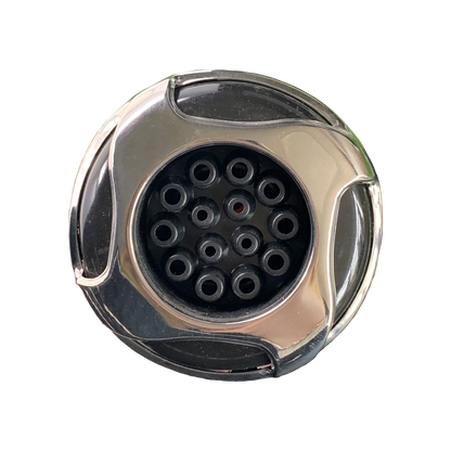 Catalina 3 5/8" Poly Multi Massage Glo Jet