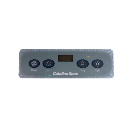 CAT 105 Topside Control Panel Overlay