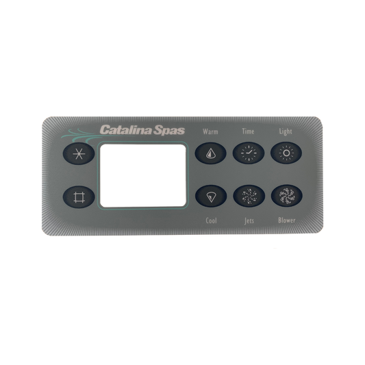 CAT200/205 Topside Control Panel Overlay