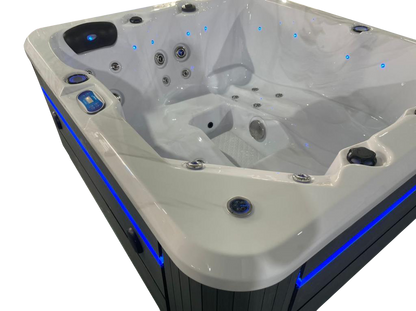 CX-4 Compact 4 Person Hot Tub with LED Features