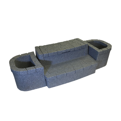 Dream Maker Deluxe Storage Step with Planters