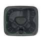 EZL BLACK AND BLACK WICKER