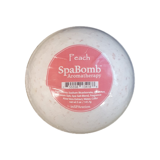 Peach Hot Tub Spa Bomb