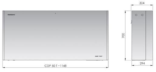 CDP50T Through-The-Wall Dehumidifier