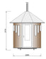 Vertical Sauna 2.3m