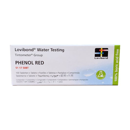 Lovibond Phenol Red Tablets - 100 tablets